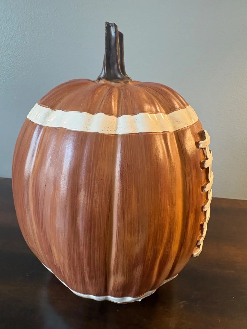 BNWT VIRAL FOOTBALL PUMPKIN HTF